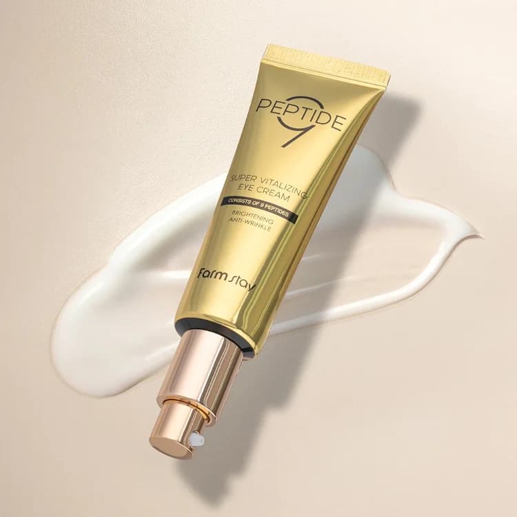 کرم دور چشم احیاکننده پپتید 9 فارم استی|FarmStay Peptide 9 Revitalizing Eye Cream — تصویر ۷