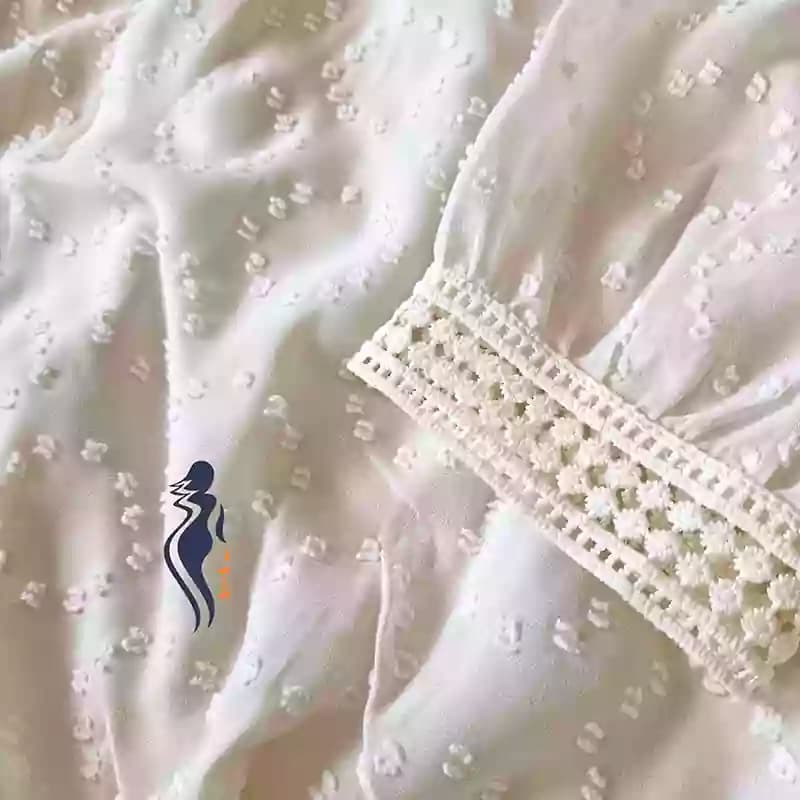 کراپ مجلسی دخترانه حریر با آستر — تصویر ۳