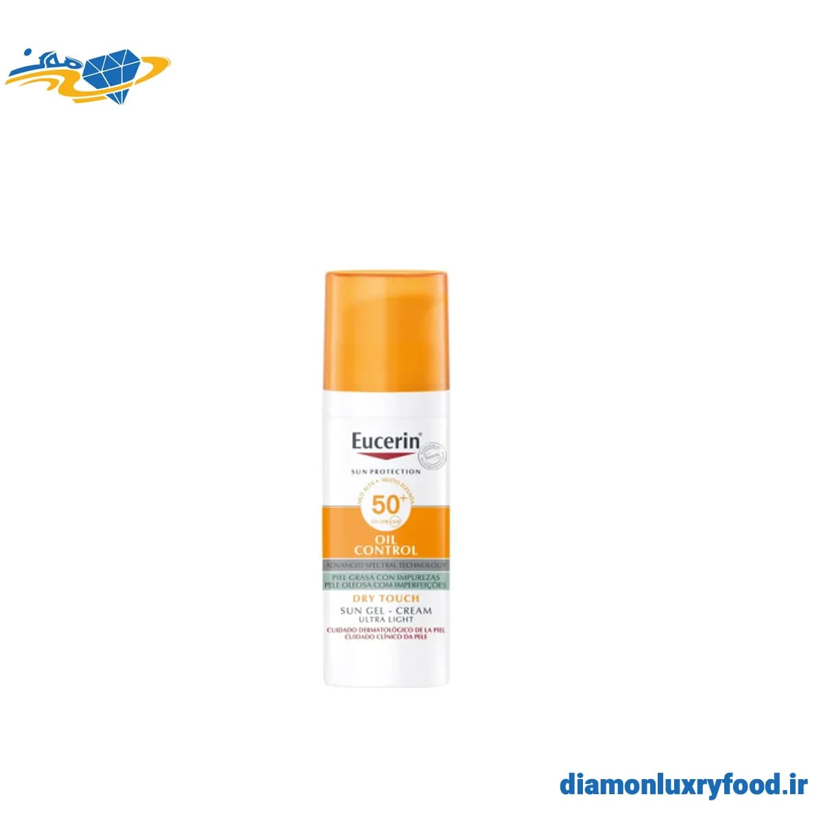 ژل کرم ضد آفتاب پوست چرب اوسرین|Eucerin Sun Oil-Control SPF50+ Gel-Cream Dry Touch Ultra Light — تصویر ۲