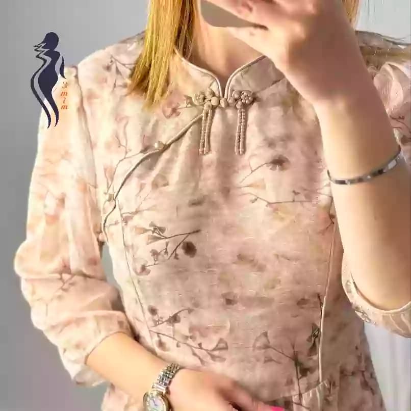 پیراهن دخترانه حریر — تصویر ۶