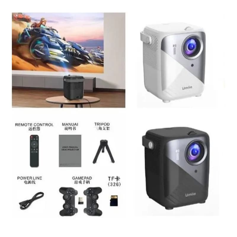 ویدئو پروژکتور گیمینگ Umiio Q3 Pro — تصویر ۲