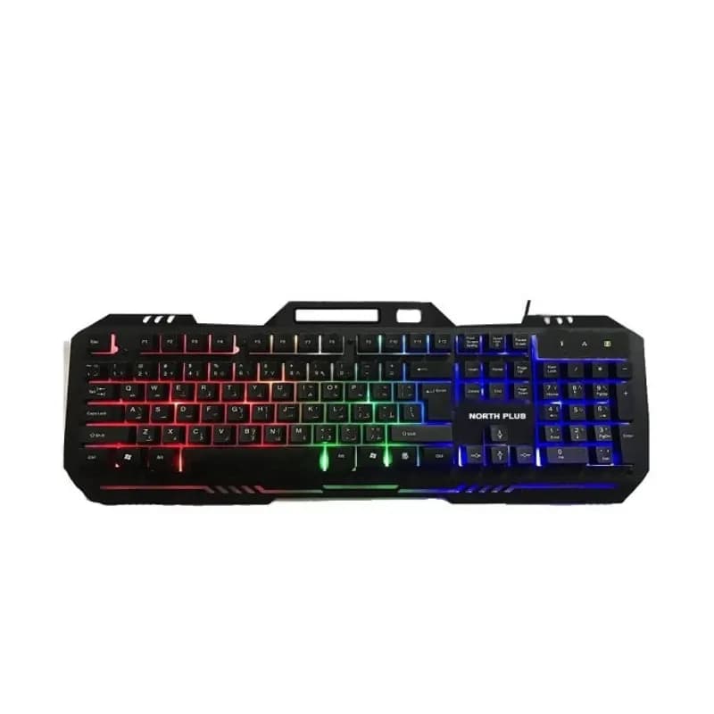 کیبورد گیمینگ با سیم نورث پلاس مدل North Plus PHANTOM K101