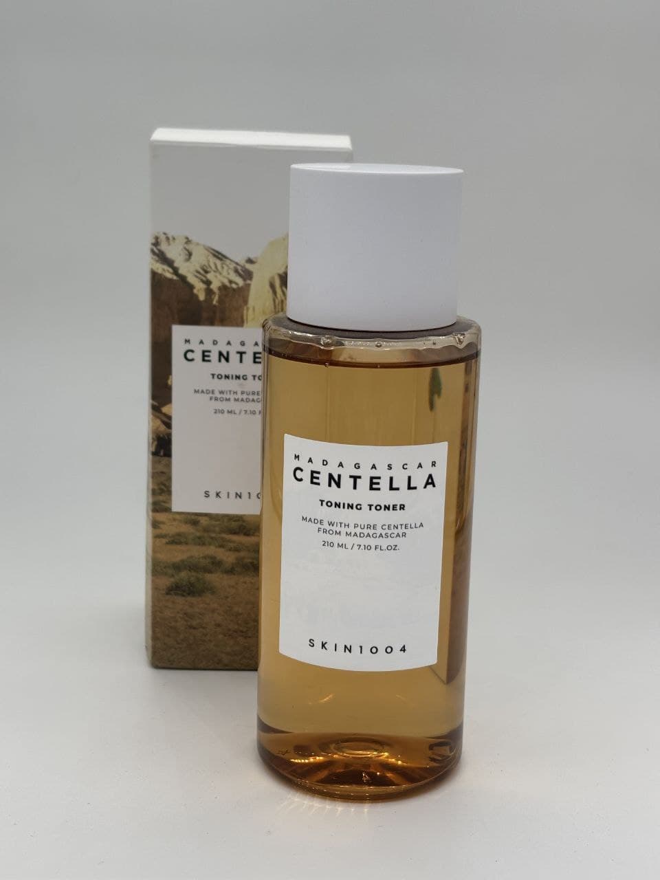 تونر لایه‌بردار و آرام‌بخش سنسلا آسیاتیکا اسکین 1004 مدل ماداگاسکار | SKIN1004 Madagascar Centella Toning Toner