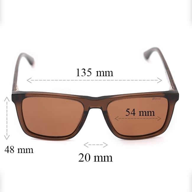 عینک آفتابی ROSSI مدل R115 | مردانه، UV400 و پولاریزه — تصویر ۶