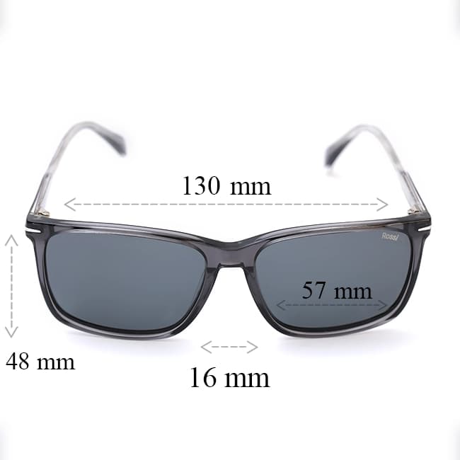 عینک آفتابی مردانه ROSSI مدل DB1145/G/S | پولاریزه UV400 — تصویر ۶