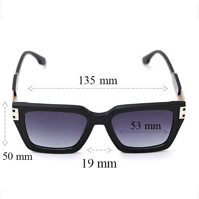 عینک آفتابی یونیسکس ROSSI مدل 9622 | پولاریزه UV400 — تصویر ۶