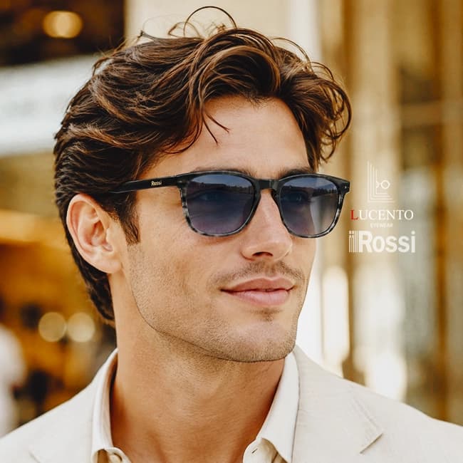 عینک آفتابی مردانه ROSSI مدل 12254M | پولاریزه UV400