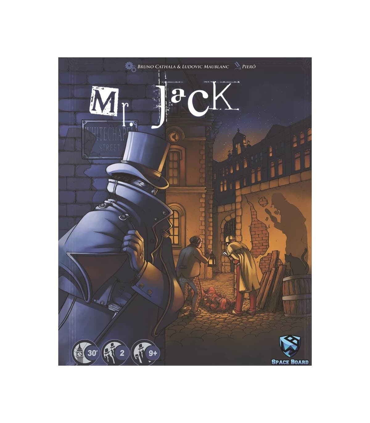 بازی ایرانی آقای جک نسخه لندن (Mr. Jack)