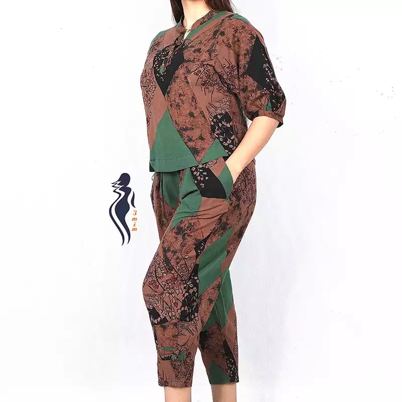 بلوز شلوار نخ پنبه