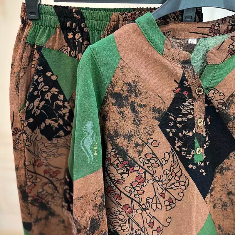 بلوز شلوار نخ پنبه — تصویر ۲