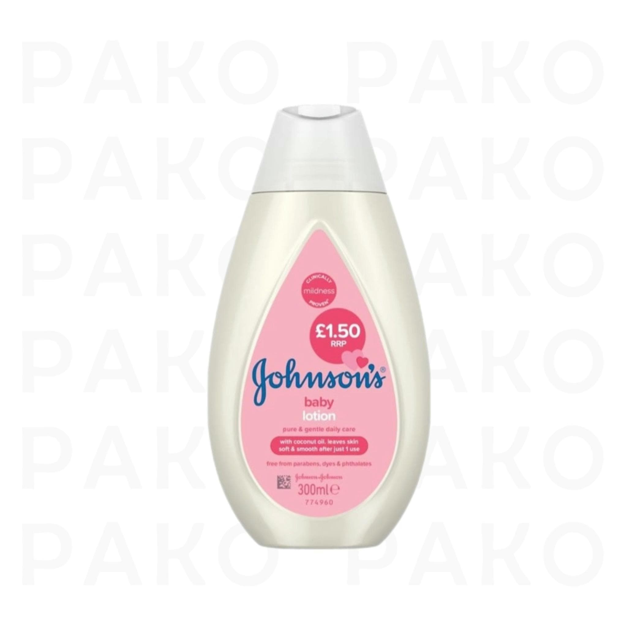 لوسیون کودک جانسون ۳۰۰ میلی‌لیتر — Johnson’s Baby Lotion (300ml) — تصویر ۳