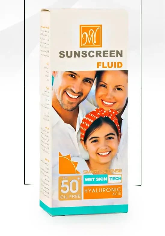 فلوئید ضد آفتاب بی رنگ مای اسمارت دیفنس فاقد چربی +SPF 50