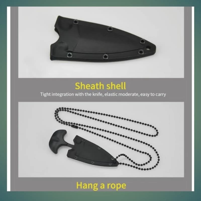 چاقو مینی گردن آویز OUTDOOR KNIFE — تصویر ۲