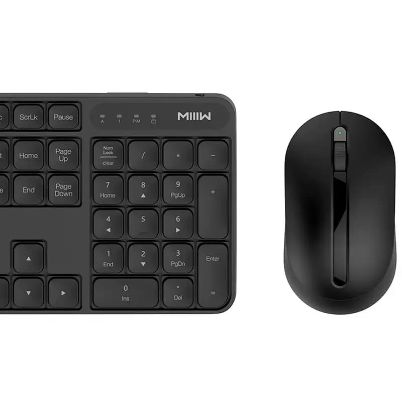 کیبورد وموس شیائومی مدل MIIIW MWWC01 wireless Keyboard Mouse Set