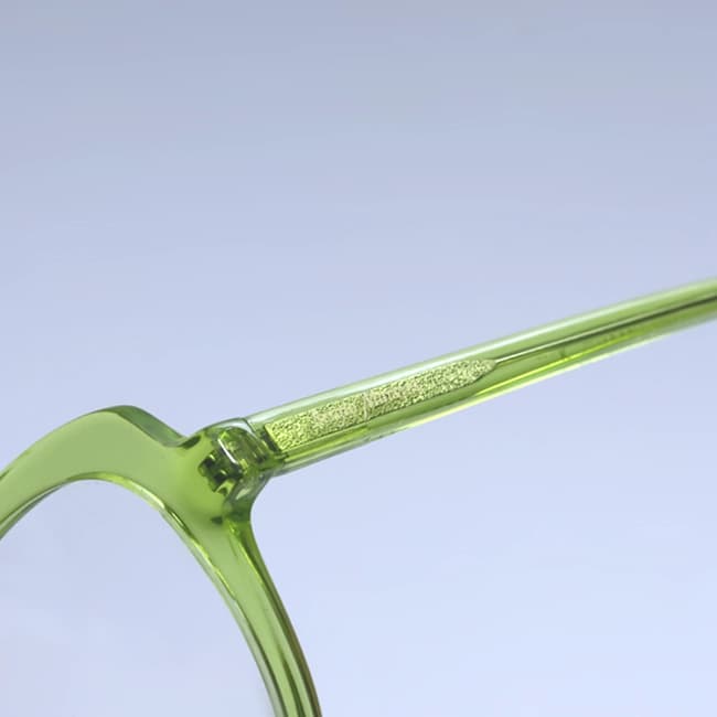عینک طبی زنانه سرجیو مارتینی مدل SM-2781 | سبز فسفری مدرن — تصویر ۵