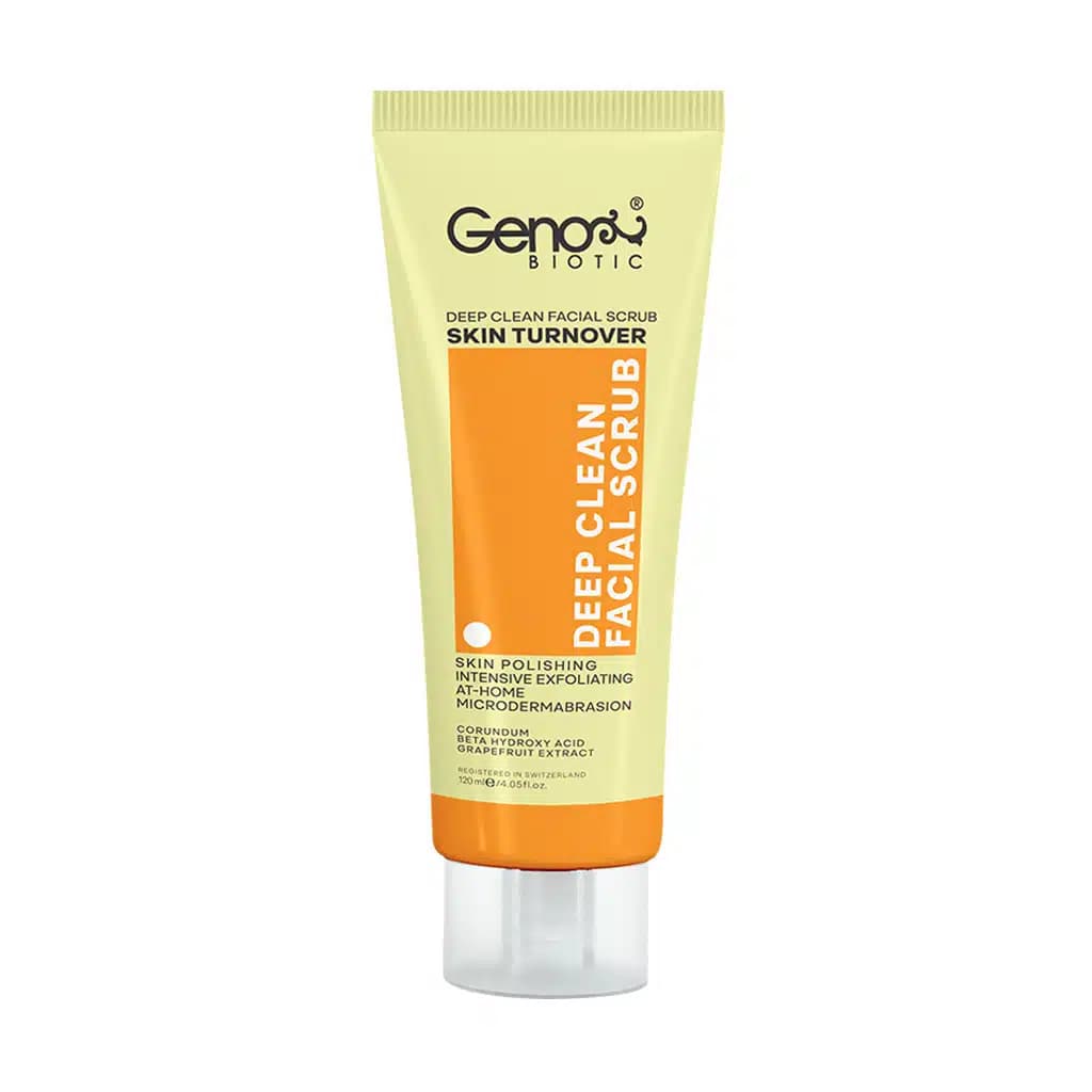 اسکراب قوی صورت 120 میلی لیتر ژنوبایوتیک Geno Biotic