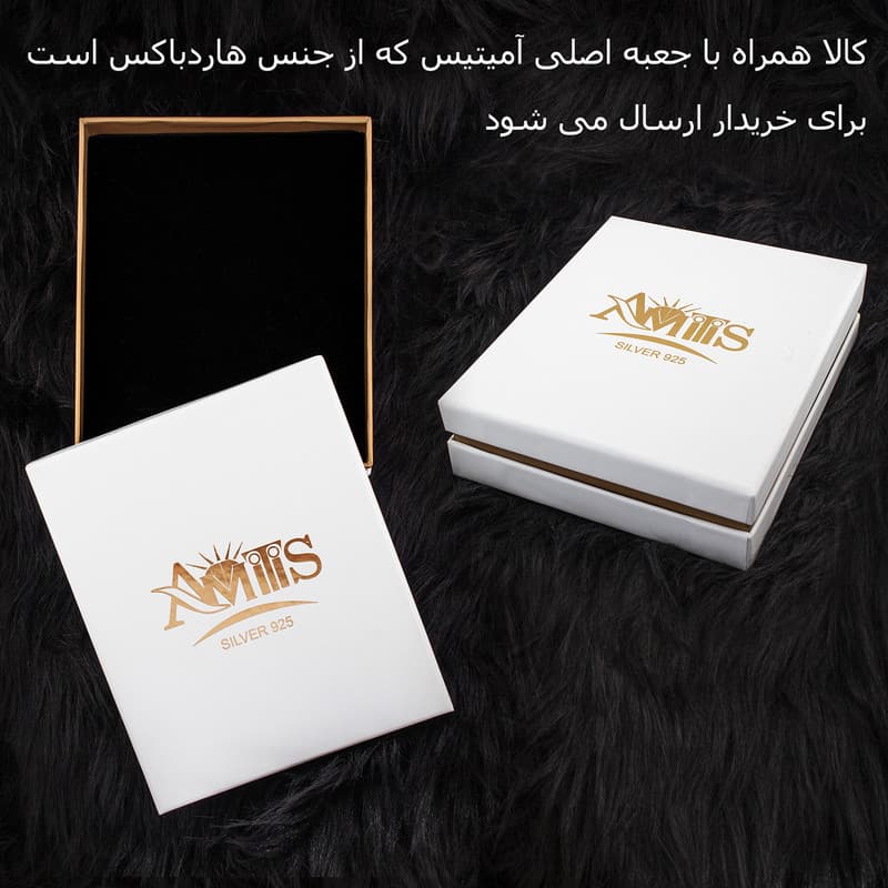 نیم ست نقره زنانه مدل N149 — تصویر ۵