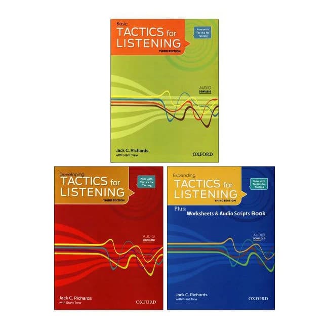 کتاب سه جلدی Tactics for Listening — تصویر ۲