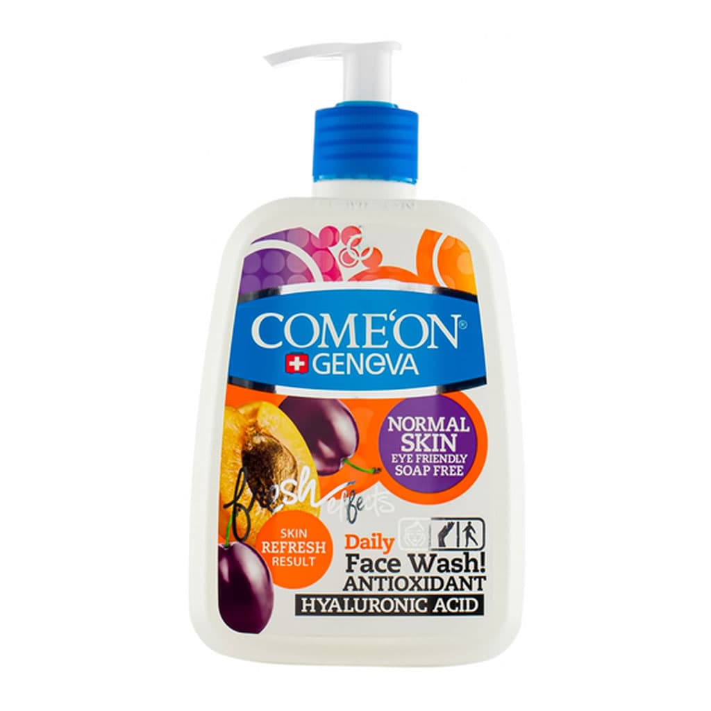 ژل شستشوي صورت پوست نرمال 500 میلی لیتر كامان COME’ON