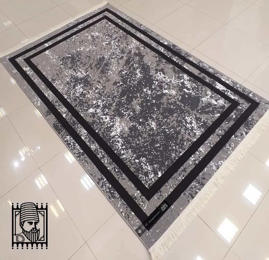 گلیم فرش طوسی کد 22282