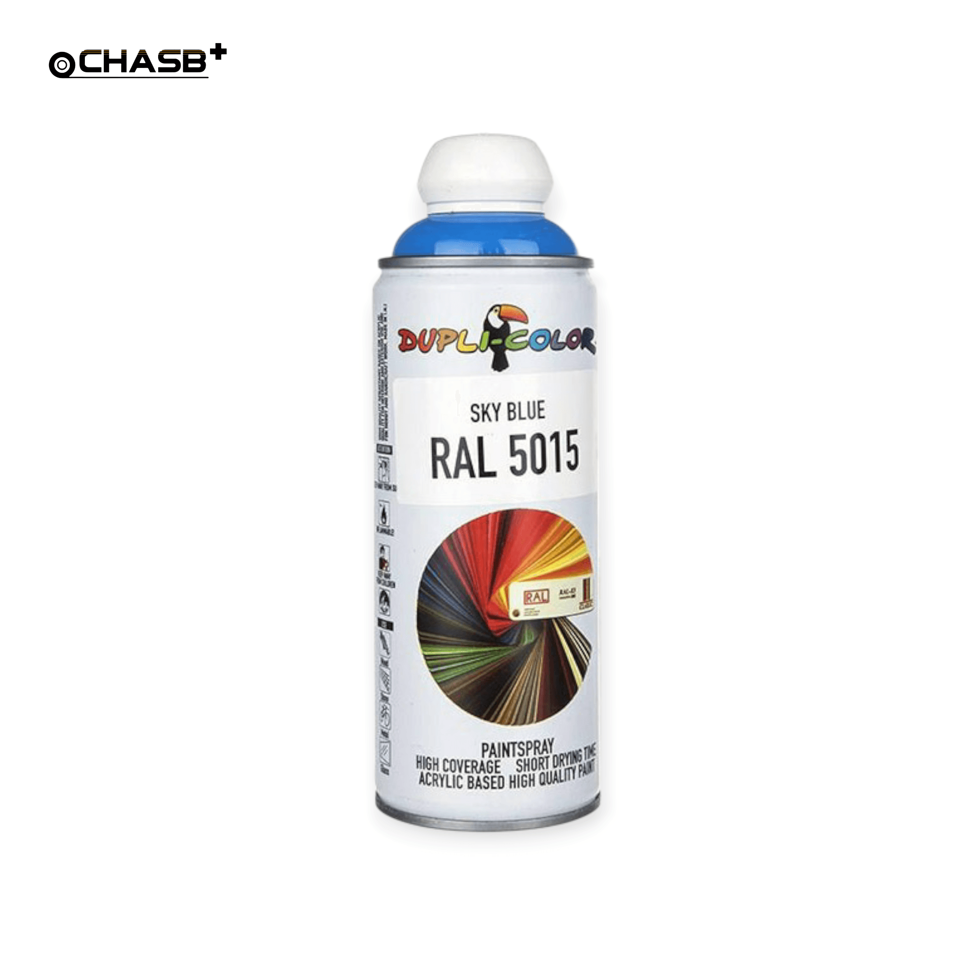 اسپری رنگ دوپلی کالر آبی آسمانی SKY BLUE کد RAL 5015