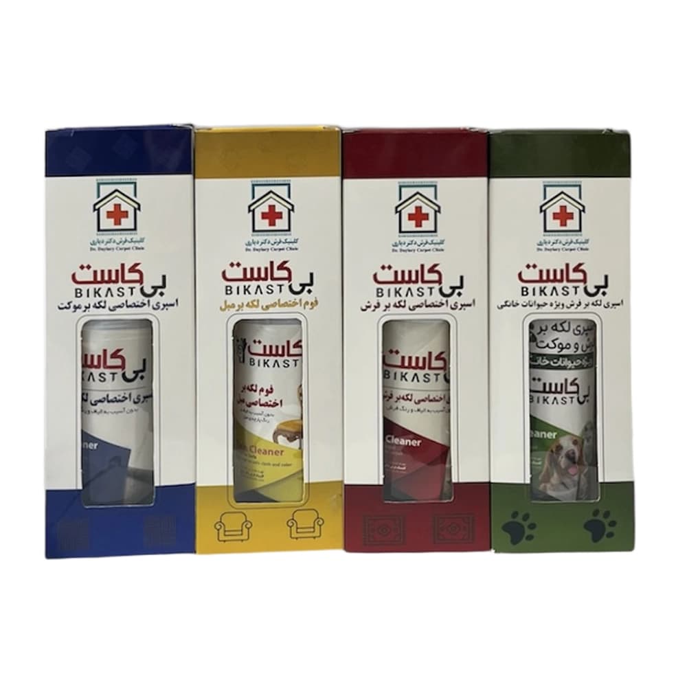 پک چهارگانه تخصصی لکه‌ بر بی‌ کاست