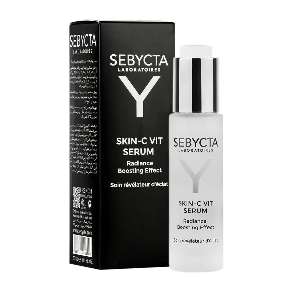 سرم روشن کننده صورت ویتامین سی انواع پوست 30 میلی لیتر سبیکتا SEBYCTA — تصویر ۲