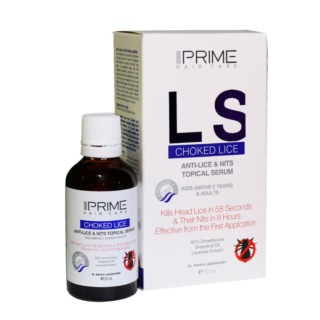 سرم مو برطرف کننده حشرات مدل LS پریم 50 میلی لیتر Prime — تصویر ۲