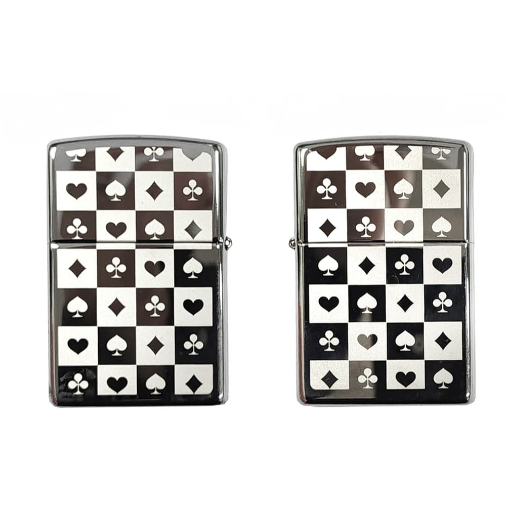 فندک اورجینال زیپو با کد Zippo 29082 Card Suits — تصویر ۵