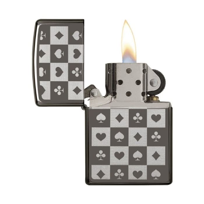 فندک اورجینال زیپو با کد Zippo 29082 Card Suits — تصویر ۲