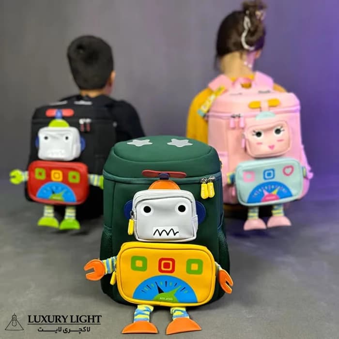 کیف کوله پشتی بچگانه ربات اولنگ 6125 — تصویر ۱۰