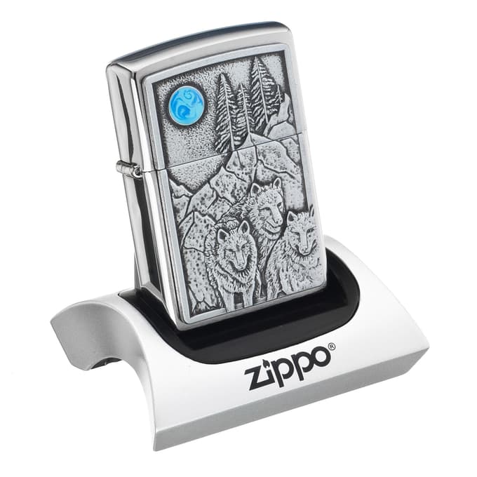 فندک زیپو مدل Zippo 49295 Wolf Pack & Moon — تصویر ۴
