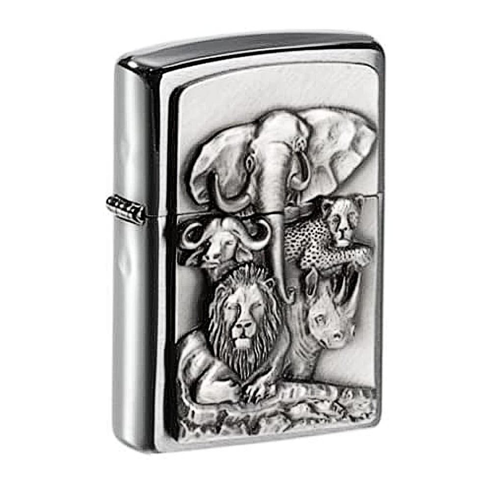 فندک زیپو مدل Zippo 1300189 African Big Five
