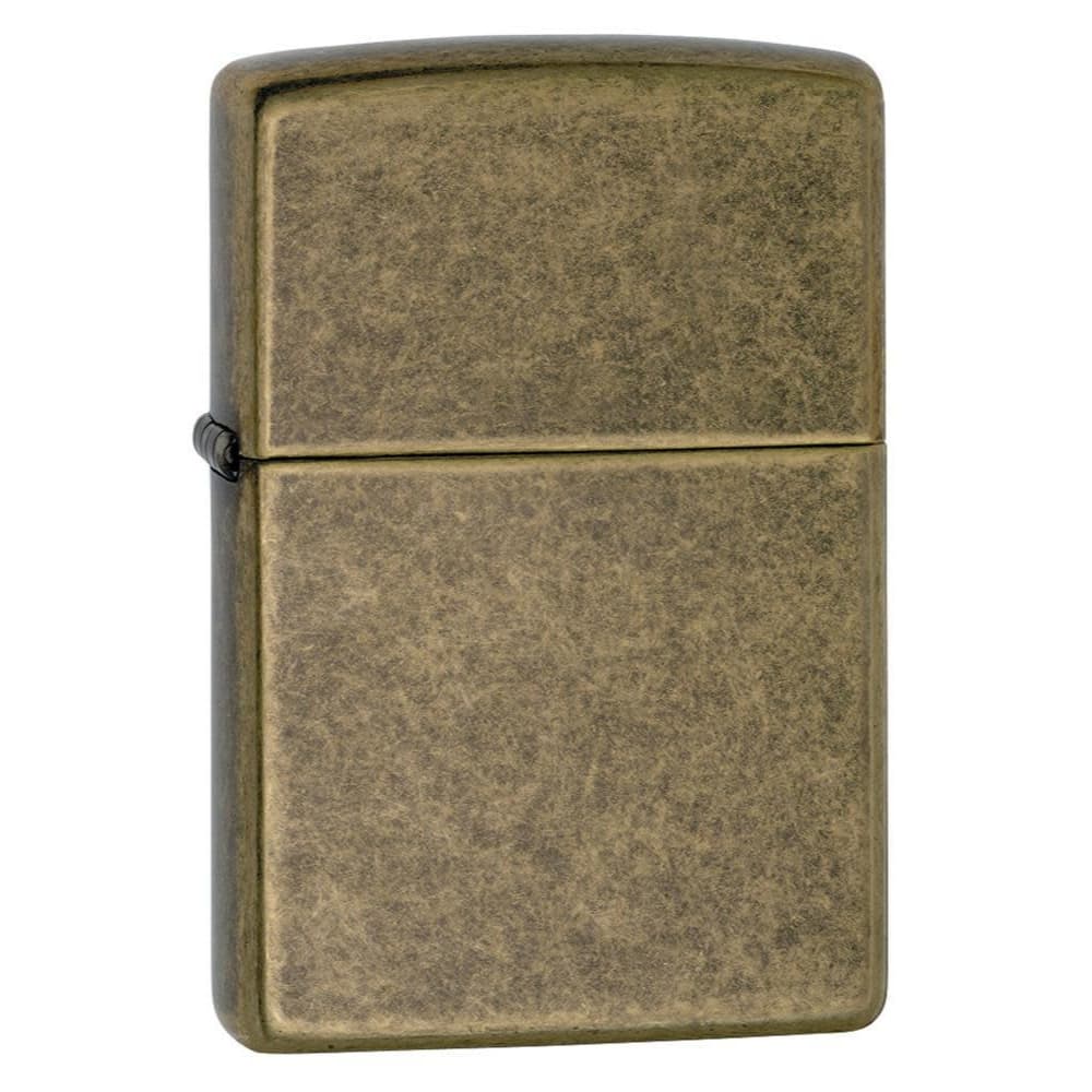 فندک زیپو مدل Zippo 201FB Antique Brass