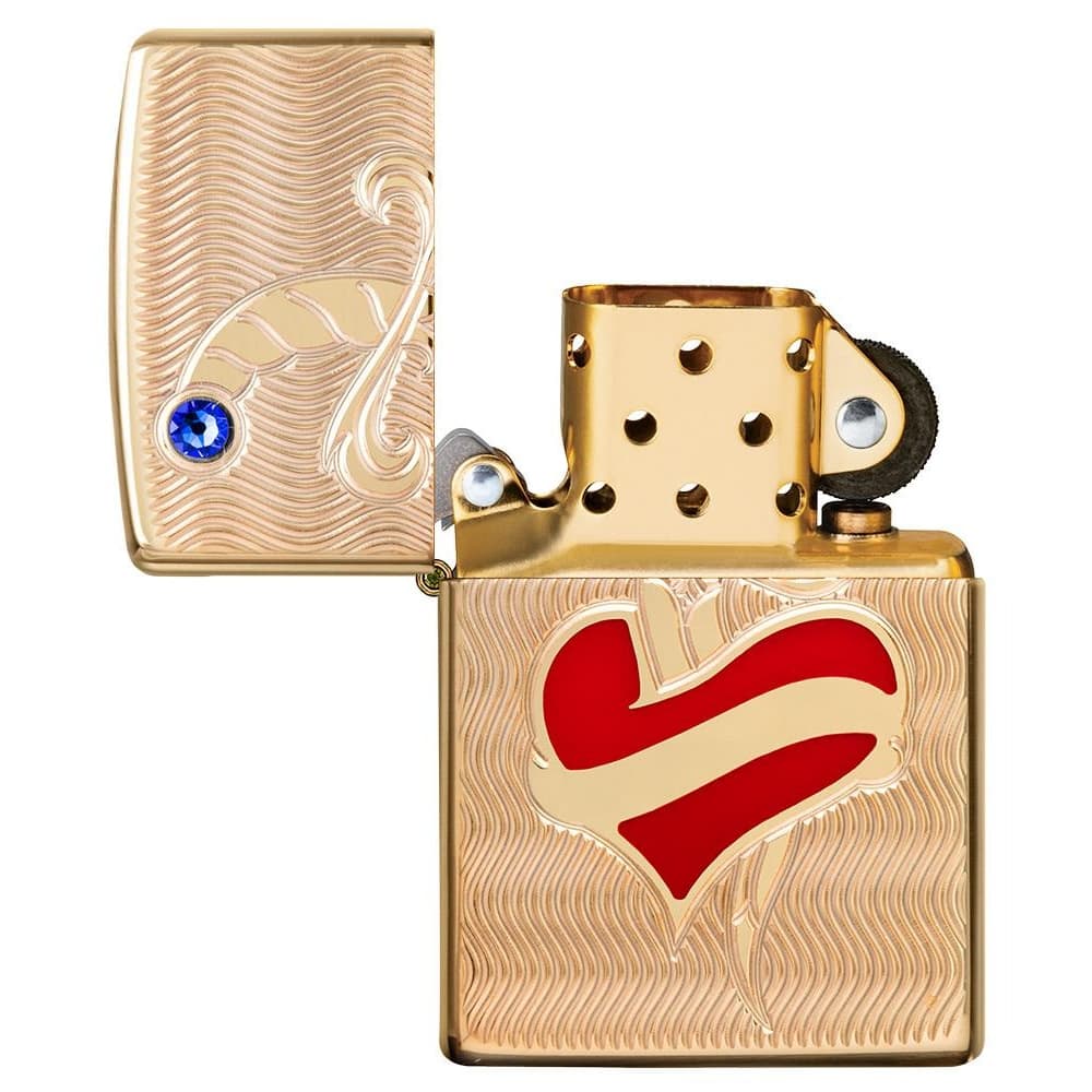 فندک زیپو مدل Zippo 49303 Heart and Sword — تصویر ۴