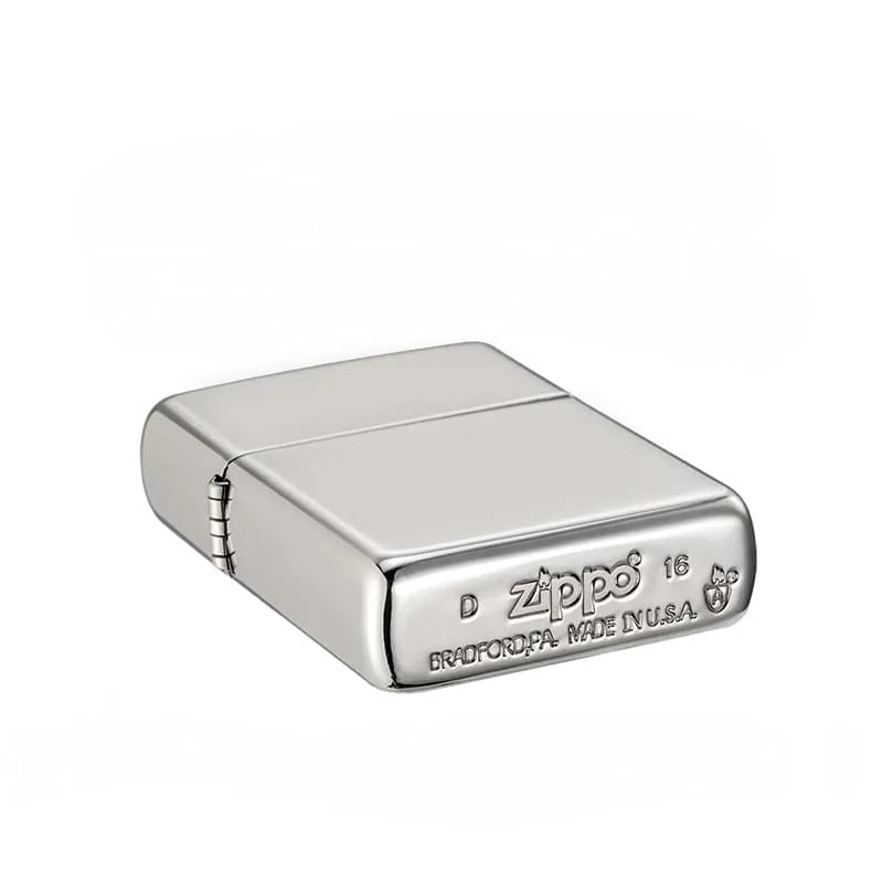 فندک زیپو نقره ای آرمور مدل Zippo 167 High Polish Chrome — تصویر ۳