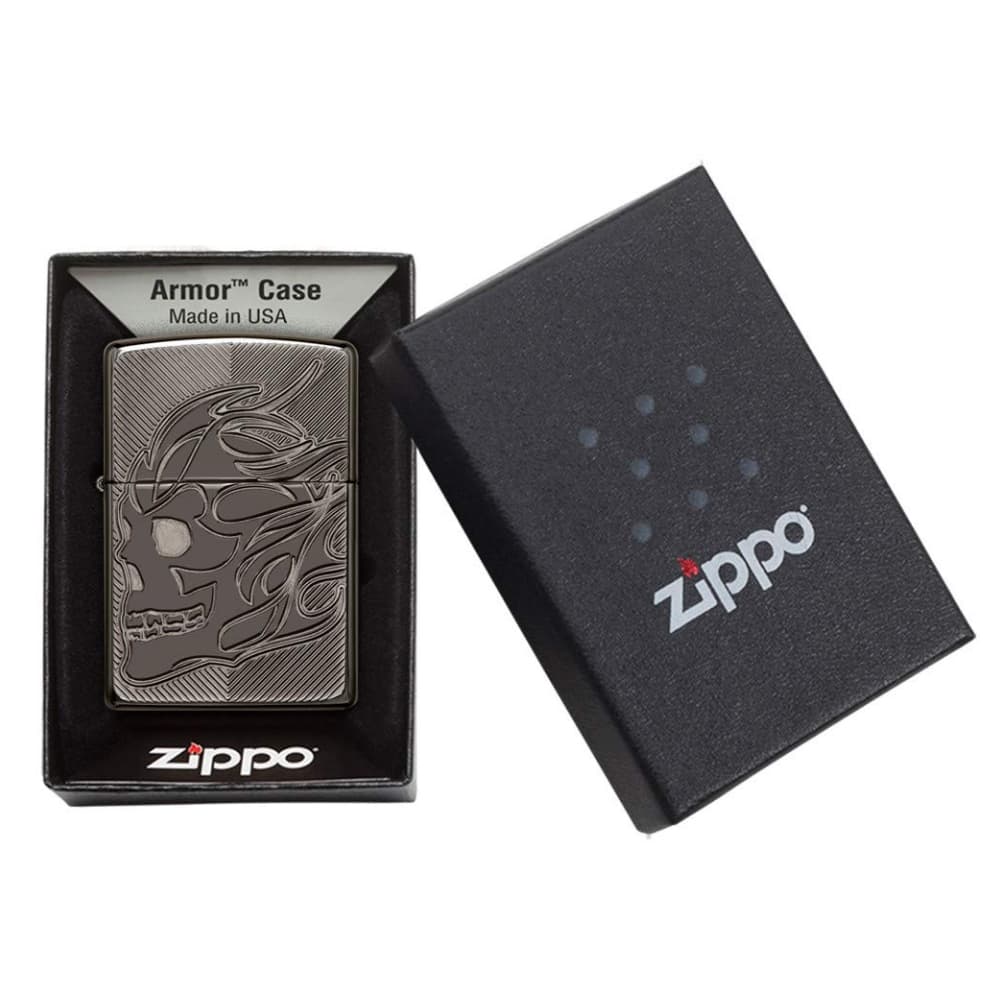 فندک زیپو مدل Zippo 29230 Skull — تصویر ۳