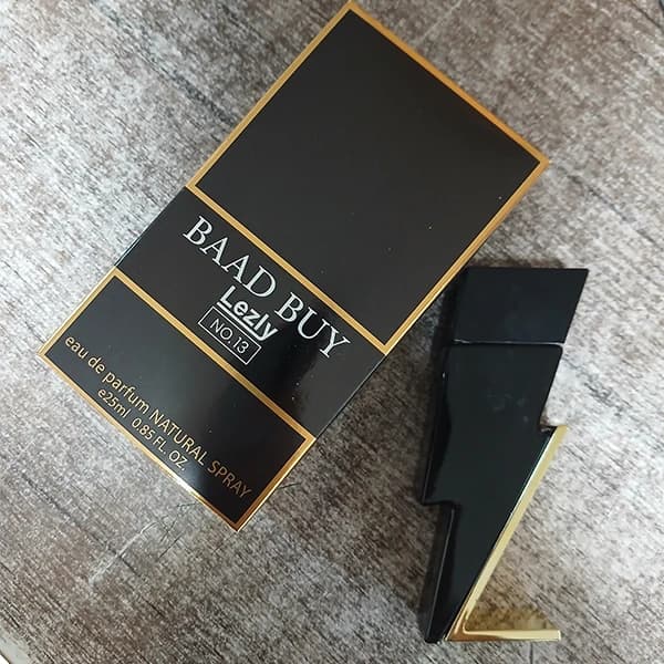 عطر جیبی مردانه لزلی مدل بد بوی با رایحه گرم 25ml — تصویر ۲