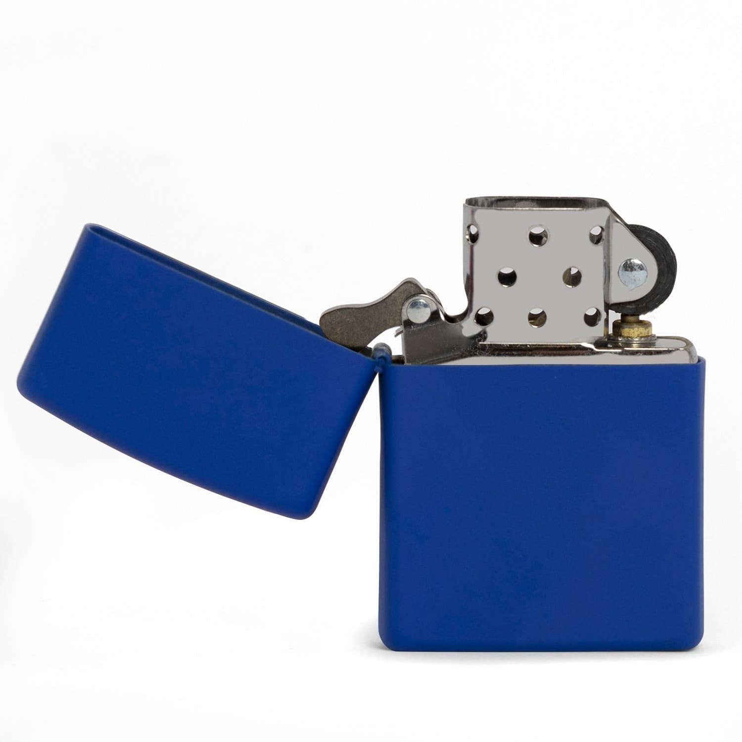 فندک زیپو مدل Zippo Lighter Reg Royal Blue 229 — تصویر ۶