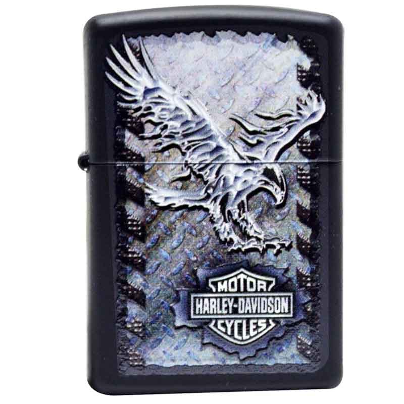 فندک زیپو مدل هارلی دیویدسون 28485 218 H-D IRON EAGLE