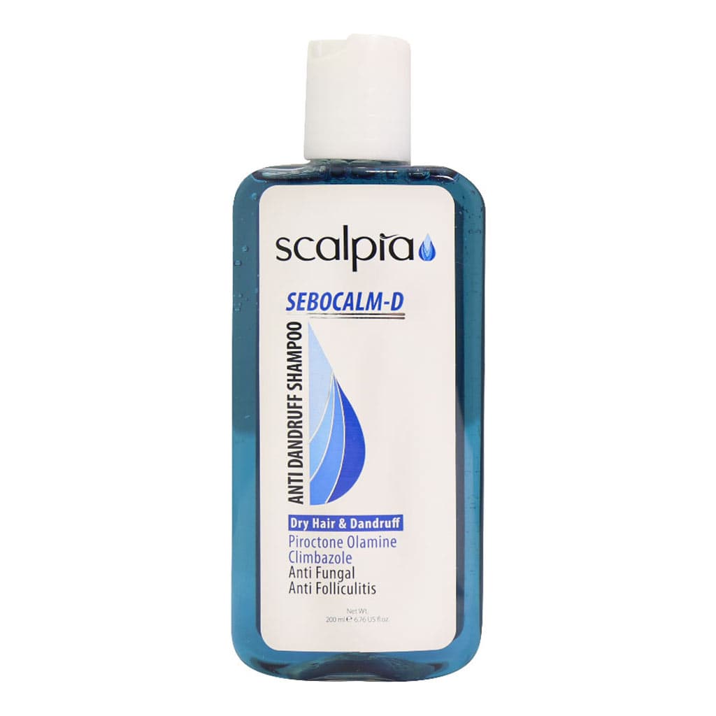 شامپو ضد شوره مناسب موهای خشک 200 میلی لیتر اسکالپیا Scalpia