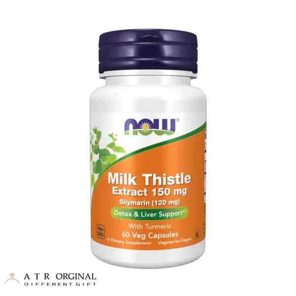 قرص مکمل خار مریم ناو فودز now milk thistle