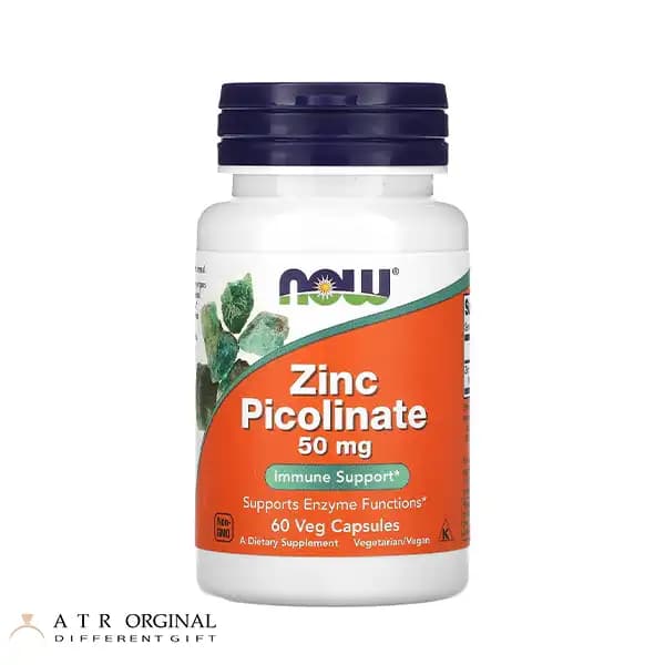 قرص زینک پیکولینات ناو NOW Foods Zinc Picolinate