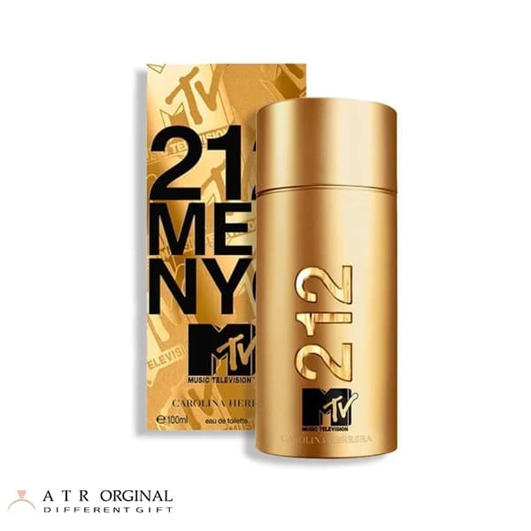 عطر کارولینا هررا 212 ام تی وی مردانه ادوتویلت 100 میل — تصویر ۲