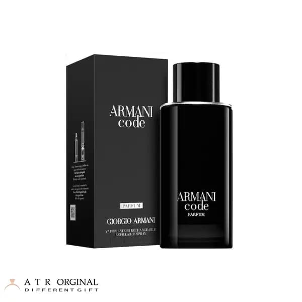 عطر جورجیو آرمانی کد مردانه پارفوم 125 میل — تصویر ۲