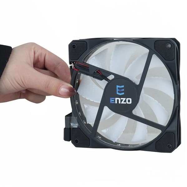 فن کیس انزو مدل FAN-004 RGB — تصویر ۲
