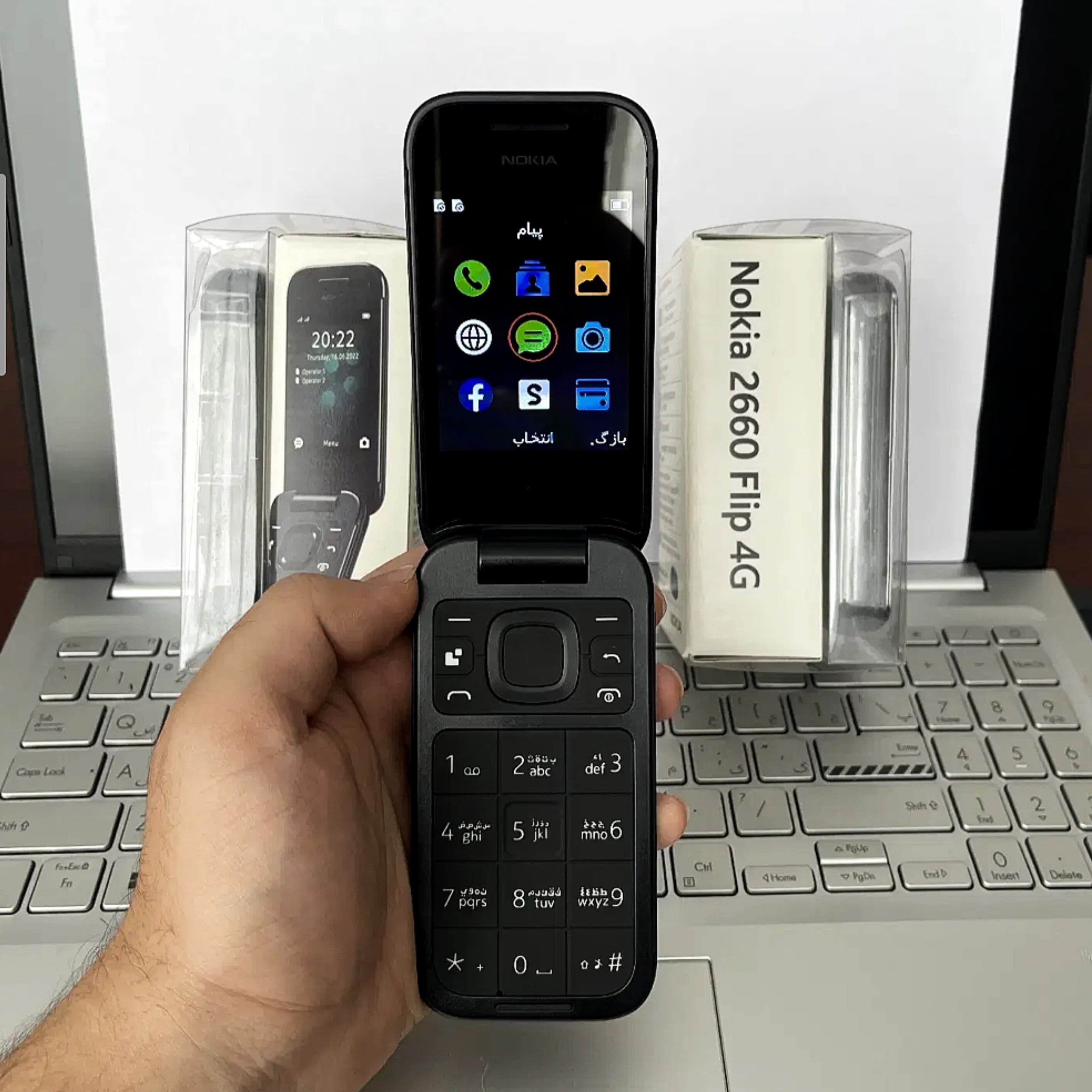 نوکیا 2660 تاشو Nokia /ریجستری شده با کدفعالسازی همتا — تصویر ۲