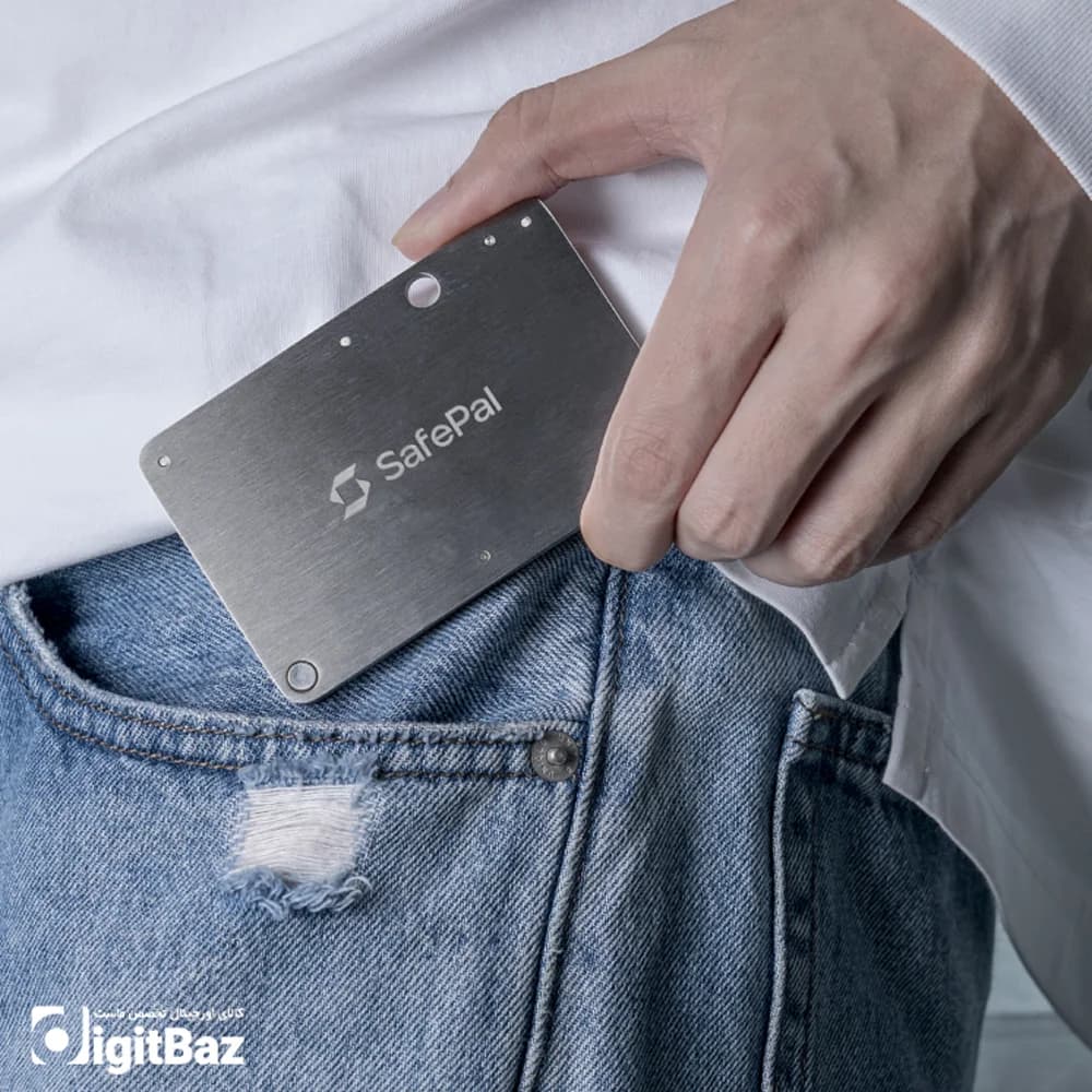 ✔️بررسی ، و خرید سایفر سیف پال 2025 – محافظ فولادی عبارات بازیابی SafePal Cypher — تصویر ۶