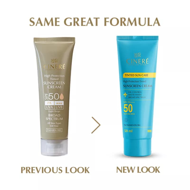 کرم ضد آفتاب رنگی سینره لایت بژ SPF 50 — تصویر ۳
