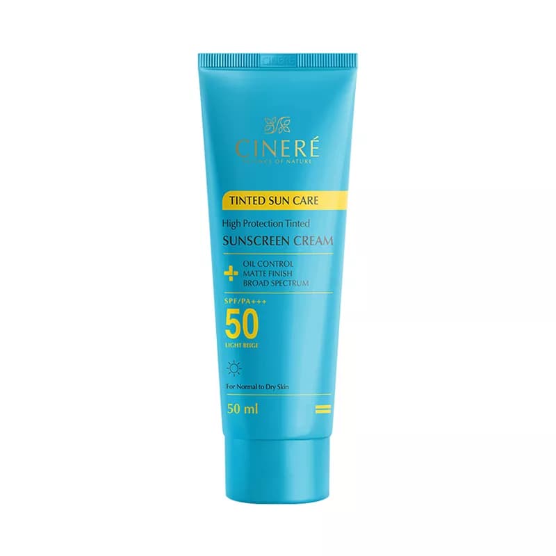 کرم ضد آفتاب رنگی سینره لایت بژ SPF 50